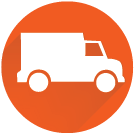 werkwijze transport-icoon